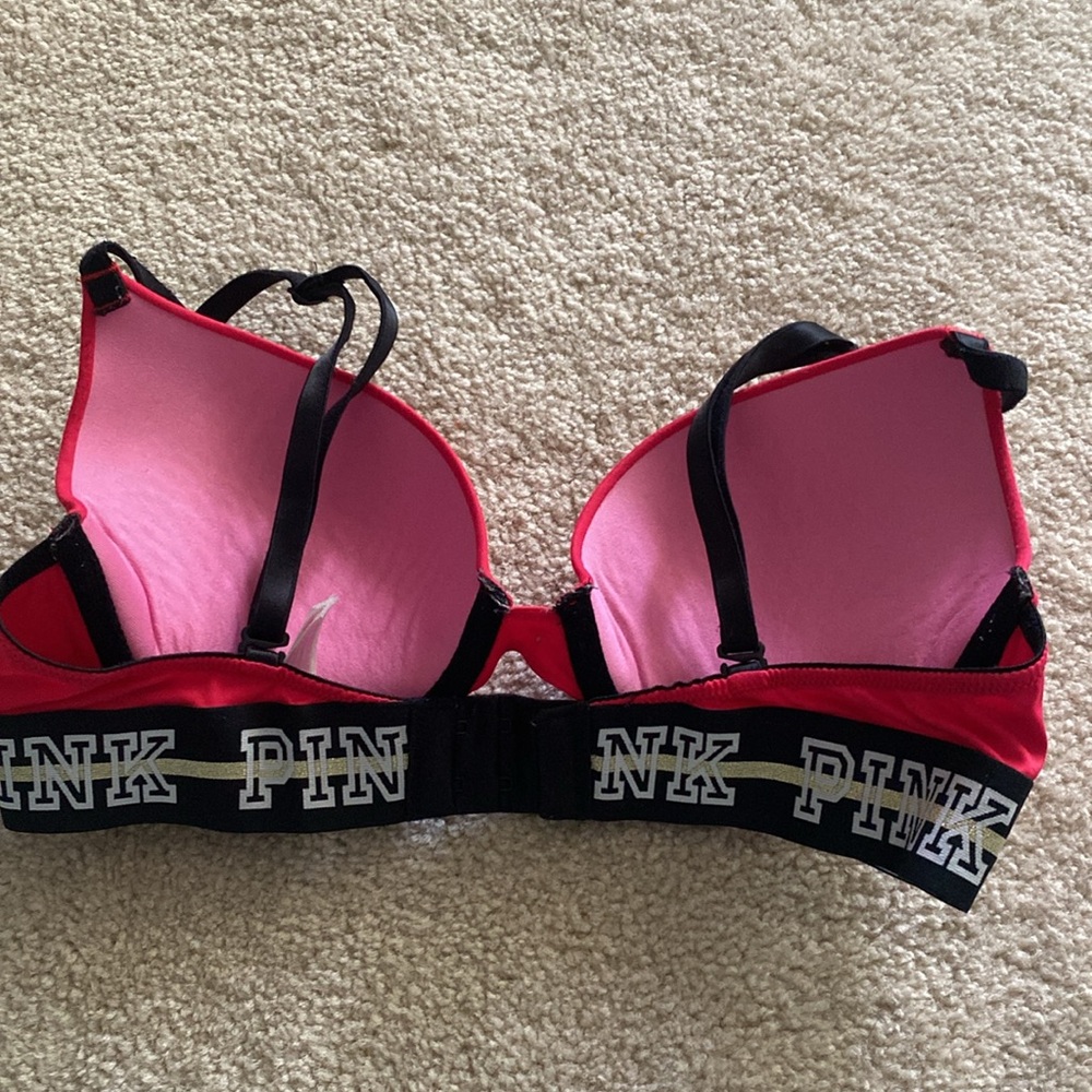 VS pink brand size 32C wear everywhere push up padded bra - Picture 4 of 6